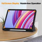 کیف کلاسوری اسمارت سیلیکونی جای قلم دار مناسب برای تبلت شیائومی Redmi pad 2 11