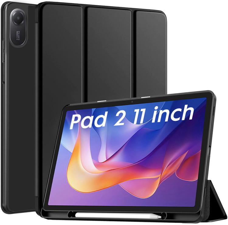 کیف کلاسوری اسمارت سیلیکونی جای قلم دار مناسب برای تبلت شیائومی Redmi pad 2 11