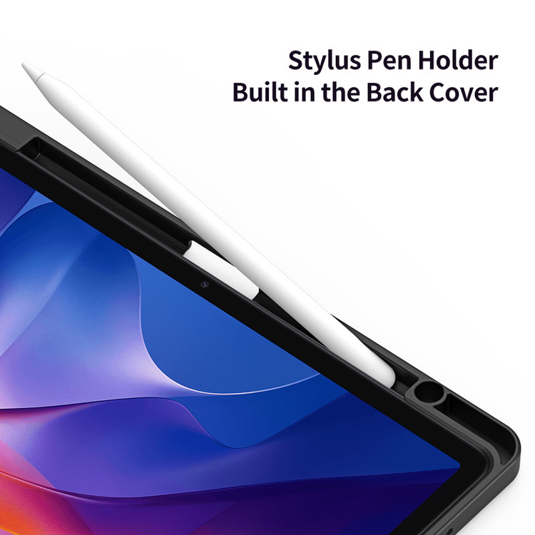 کیف کلاسوری اسمارت سیلیکونی جای قلم دار مناسب برای تبلت شیائومی Redmi pad 2 11