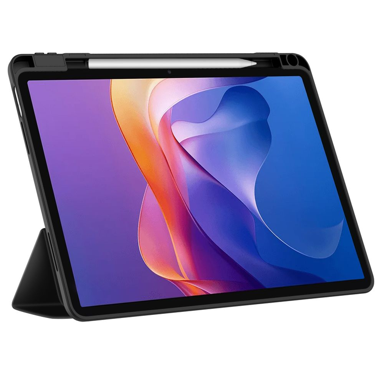 کیف کلاسوری اسمارت سیلیکونی جای قلم دار مناسب برای تبلت شیائومی Redmi pad 2 11