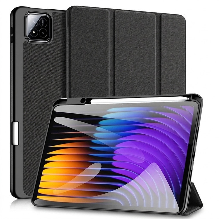 کیف اسمارت سیلیکونی جا قلم دار مناسب برای تبلت شیائومی Xiaomi Poco Pad X1