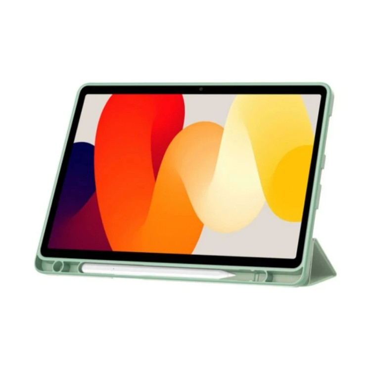 کیف اسمارت سیلیکونی جا قلم دار مناسب برای تبلت شیائومی Xiaomi Poco Pad X1