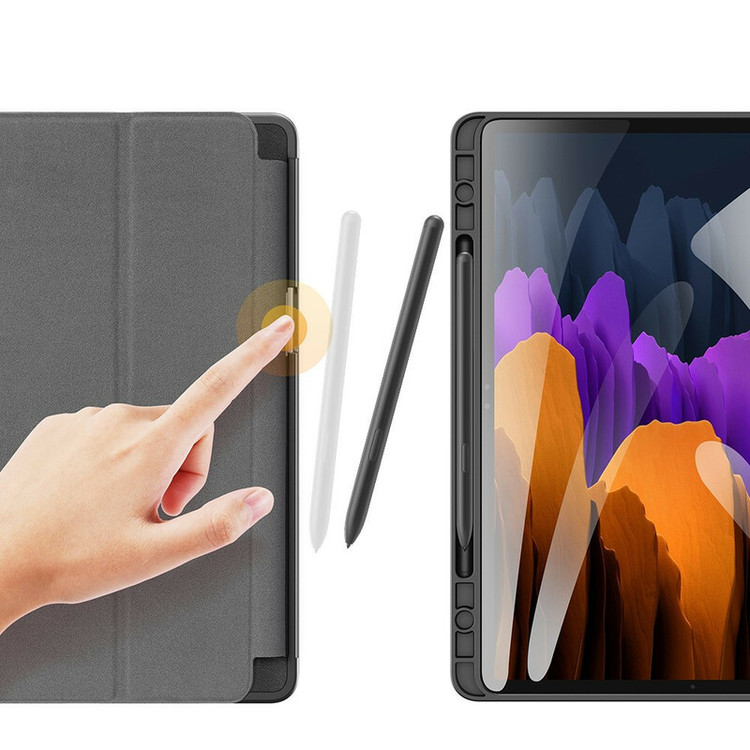 کیف کلاسوری اسمارت سیلیکونی جا قلم دار مناسب برای تبلت اپل iPad Air 11 2026 (M4)